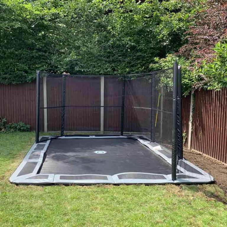 In Ground Trampoline With Net