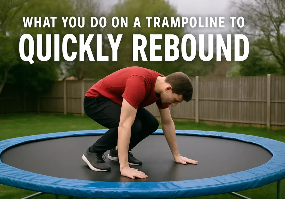 What You Do on a Trampoline to Quickly Rebound
