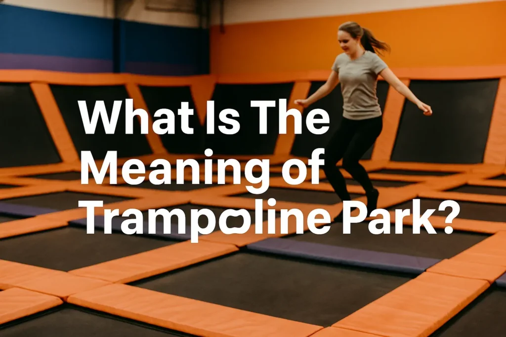 What Is The Meaning of Trampoline Park 