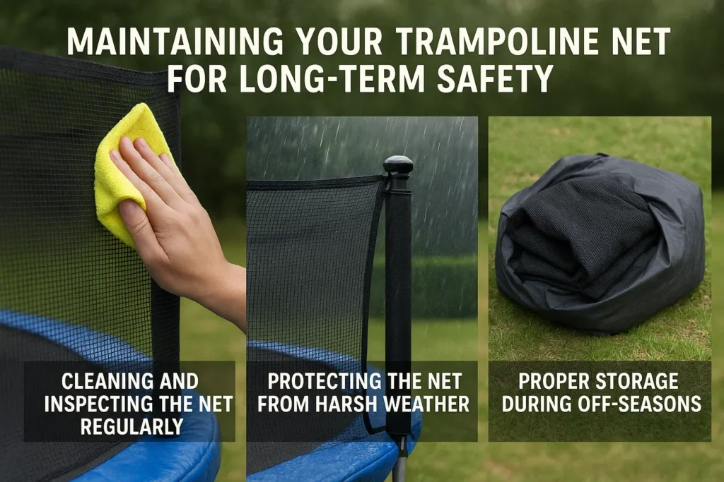 Maintaining Your Trampoline Net for Long-Term Safety