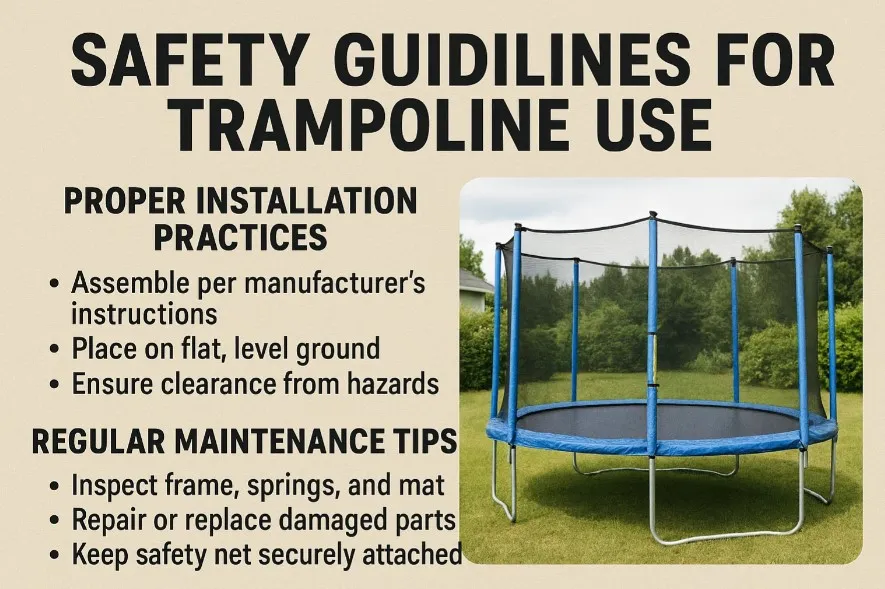 Safety Guidelines for Trampoline Use