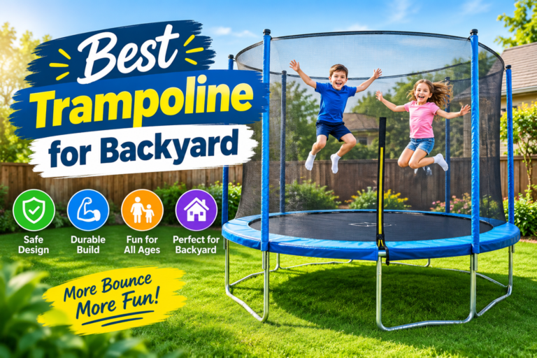 Best backyard trampoline for safety