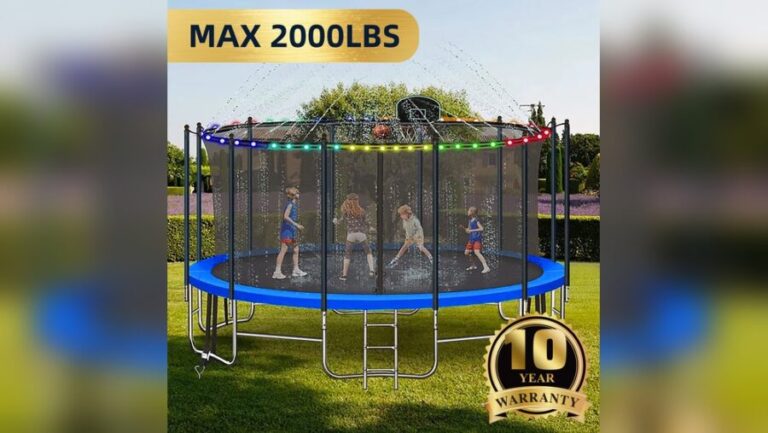 Heavy Duty Backyard Trampoline
