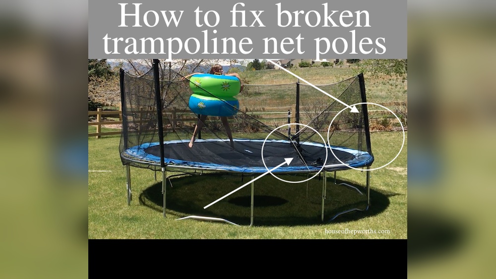 Trampoline Leaning to One Side Solution